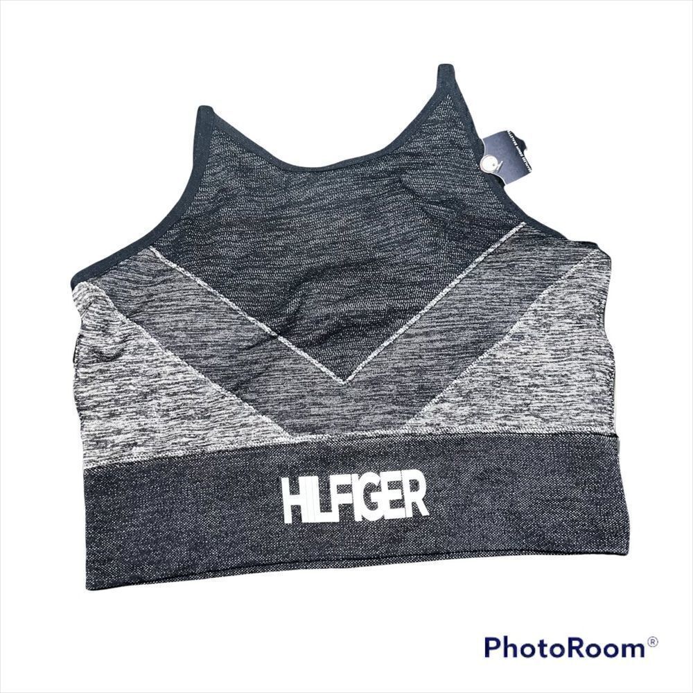Tommy Hilfiger women seamless bralette,XL, in denim blue